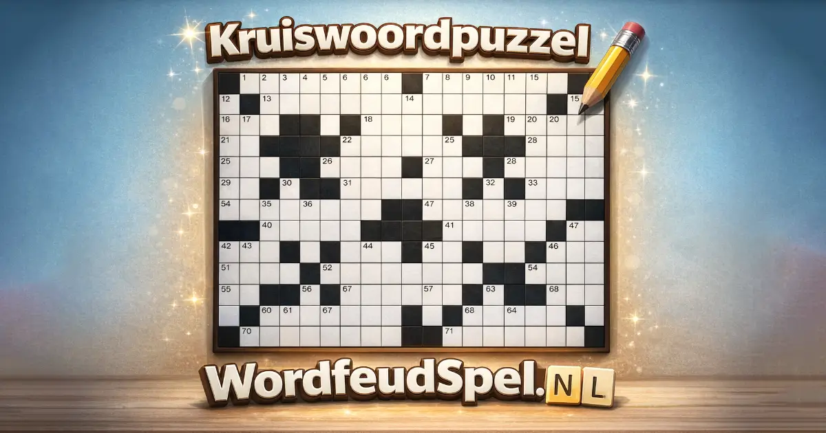 Kruiswoordpuzzel